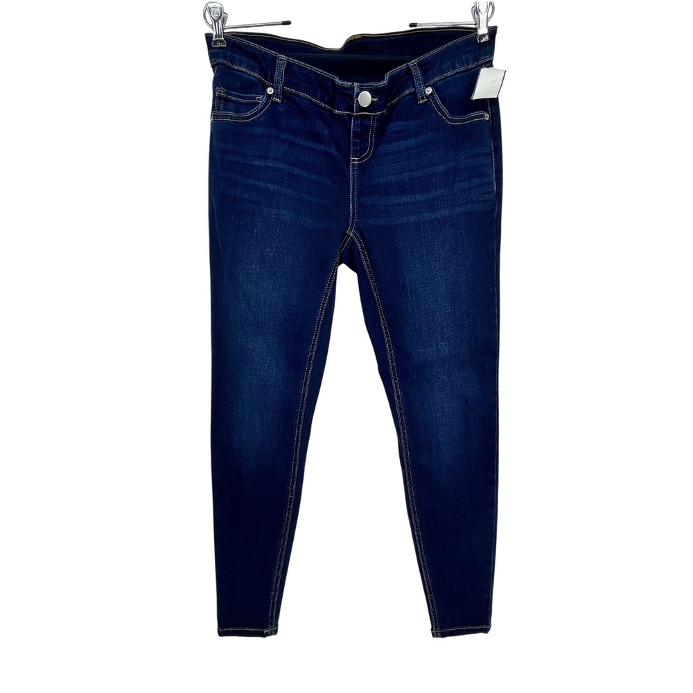 Maternity Skinny Jeans Womens Small‎ Small 4-6 Dark Wash Blue Stretch Casual